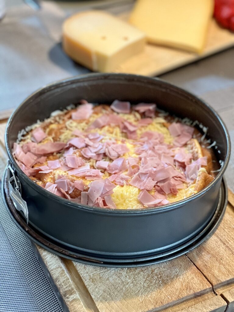 Lowcarb quiche lorraine Gezondheidsarchitect